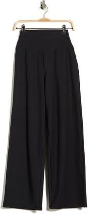 Yogalicious Lux Ventura Wide Waist Leggings in Black at Nordstrom Rack, Size X-Small