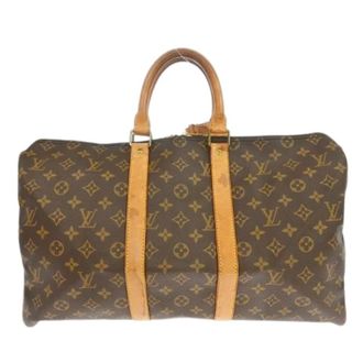 Louis Vuitton Pre-owned Weekend Bags, unisex, Brown, Size: ONE SIZE Pre-owned Keepall Bag