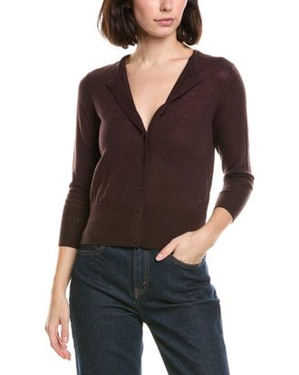 Vince Wool Dress Cardigan