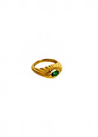 Shyla Womens Remy Ring In Emerald