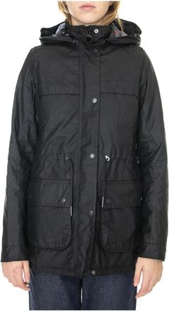Barbour Winter jas - Dames - Winterjassen - Zwart - XS - Katoen - Jassen