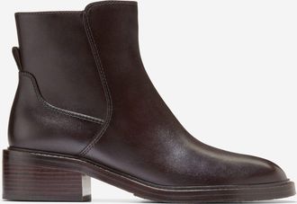 Cole Haan Womens Landry Waterproof Booties - Brown Size 5.5