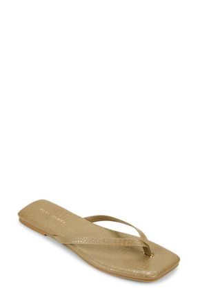 Yosi Samra Mercer Flip Flop in Taupe at Nordstrom, Size 11
