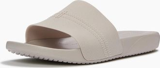 FitFlop Mens Fitflop iQushion Pool Polyurethane Mens Pale Grey Slides - Size: 11