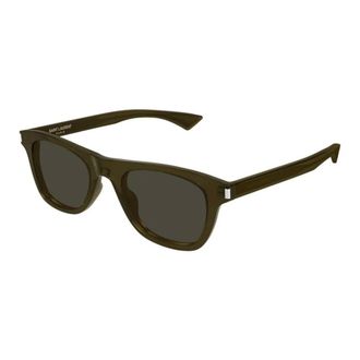 Saint Laurent 879 Sunglasses - male - Saint Laurent - Sunglasses - Brown - 45 MM - Accessories