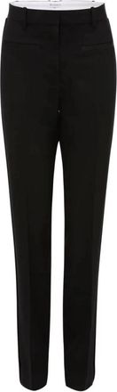 J.W.Anderson Zwarte wollen smokingbroek - Dames - Slim Fit Broeken - Zwart - XS - Wol - Broeken