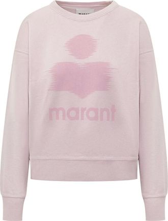 Isabel Marant Sweatshirts, female, Pink, Size: XS Moby Sweatshirt