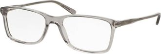 Polo Ralph Lauren Mens Transparent Eyeglasses Frame In Grey