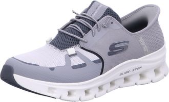 Skechers Mens Glide-Step Pro Hands Free Slip-in Sneaker, Gray/Charcoal, 14 UK Wide