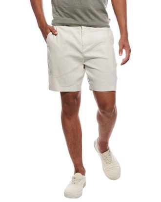 Onia Stretch Linen-Blend Short