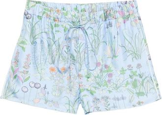 Gucci Floral-print Drawstring Shorts