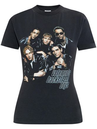 Black VETEMENTS Printed T-Shirts: Shop up to −73% | Stylight