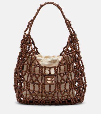 Miu Miu Beaded shoulder bag