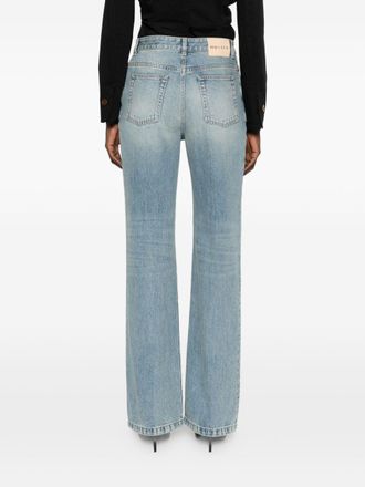Alexander McQueen Womens Jeans Light Blue Cotton