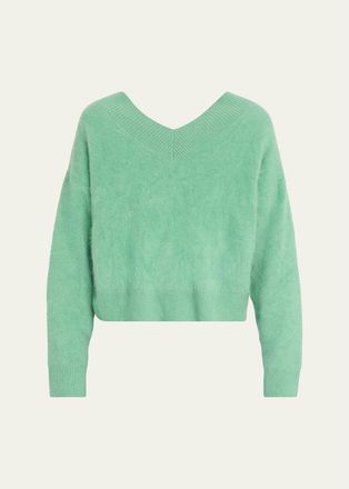 Guest In Residence Grizzly Double V Cashmere Sweater