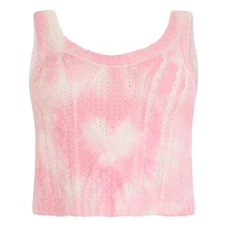 Red Valentino Sleeveless Tops, female, Multicolor, Size: S Sleeveless Top