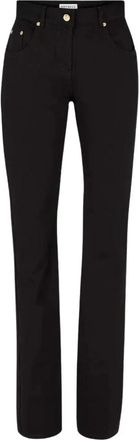 Nina Ricci Slim Fit Jeans - Dames - Slim Fit Jeans - Zwart - XS - Katoen - Jeans