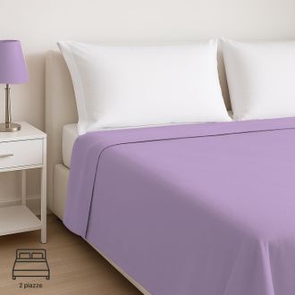 KASANOVA Lenzuolo piano Basik in cotone, da 2 piazze