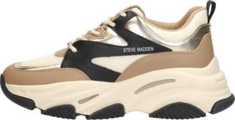 Steve Madden Progressive Sneaker - Dames - Sneakers - Beige - 40 EU - Schoenen