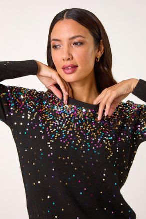 Roman Sparkly Sprinkle Knit Jumper