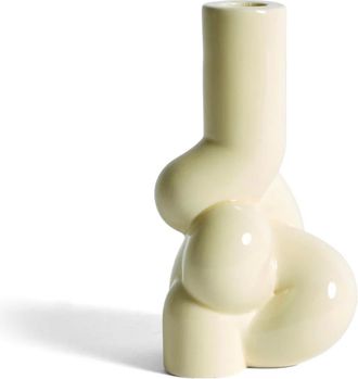 HAY W&S Soft Kerzenhalter, &Oslash; 9,5 x H 18 cm, soft gelb