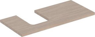 Keramag Placa De Lavabo Geberit One, Recortable A La Izquierda, Para