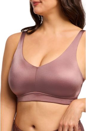 Montelle Intimates Mysa Cup Sized Bralette in Woodrose at Nordstrom, Size 30D