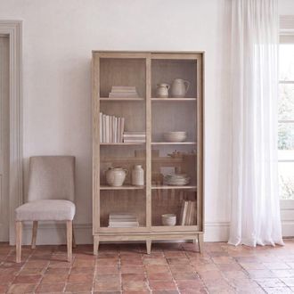 Maisons du monde Vitrina vintage con 2 puertas