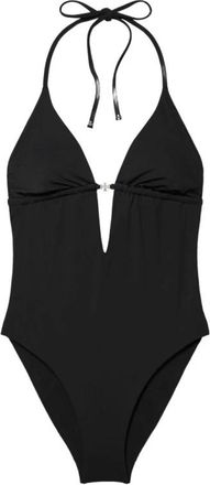 Tory Burch Halter Badpak - Dames - Badpakken - Zwart - S - Badmode