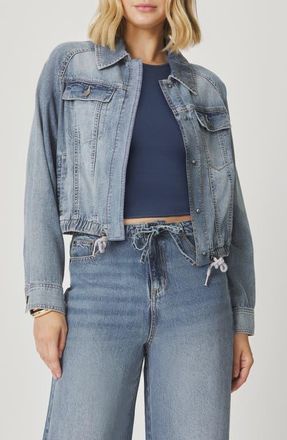 Splendid Lounge Denim Jacket in Indigo Blue at Nordstrom, Size X-Large