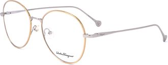 Ferragamo Ferragamo Womens 55 mm Gold Opticals