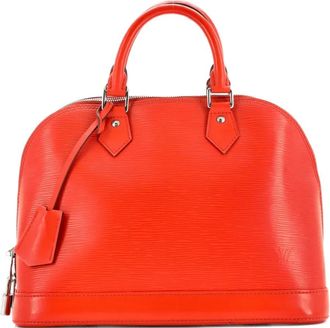 Louis Vuitton Alma Handbag Epi Leather PM satchel - Oranje