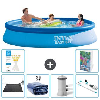 Intex Piscina Easy Set Redonda - 366x76 Cm - 7-piezas S82