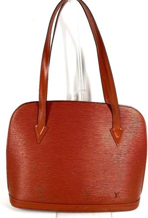 Louis Vuitton Epi Kenyan Brown Epi Leather Shoulder Bag Tote Bag (Pre-Owned)