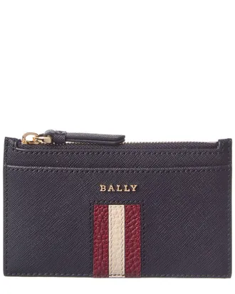 Bally Sandhy Leather Card Case