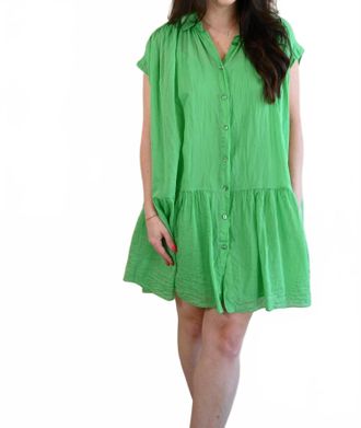 FRNCH Olmsted Avenue Dress In Green