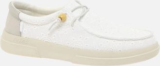 Walk In Pitas Walk In Pitas Womens Kila Womens Canvas Shoes - White - Size: 6