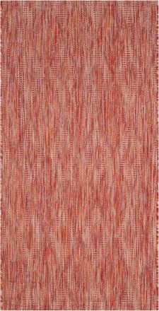 Safavieh Alfombra contempor&aacute;neo de polipropileno rojo, 122 x 170 cm