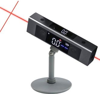 OEM Inclin&oacute;metro Transportador Digital, Regla L&aacute;ser Con Medici&oacute;n De &Aacute;ngulos, Luz Roja Bidireccional, Buscador De &Aacute;ngulos De Doble Pantalla (l&aacute;ser Doble + 