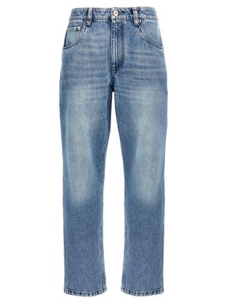 Brunello Cucinelli Blue Monile denim jeans