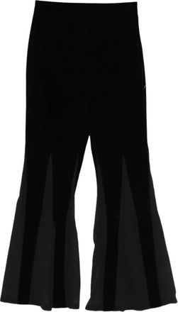 Never Fully Dressed Broeken, Dames, Zwart, S, Polyester, Velvet Diva Broeken