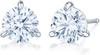 Kwiat Platinum Set Round Cut Diamond Stud Earrings - 1.25 ctw at Nordstrom