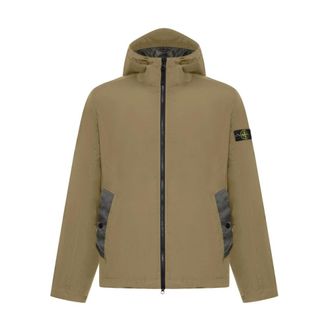 Stone Island Fitness, Dames, Groen, XL, Hooded Zip Jacket