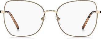 Marc Jacobs MARC621 Cat-Eye Full Rim Metal Eyeglasses - Gold