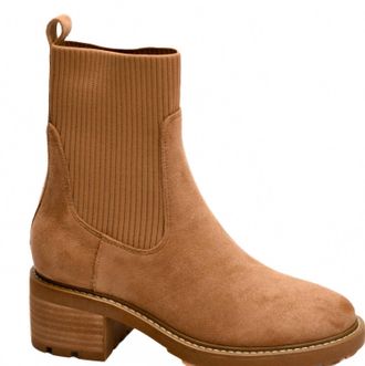 Corkys Footwear Womens Goodness Gracious Heeled Boot In Camel
