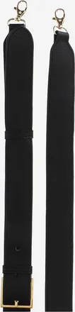Patou Womens Eco Leather Barrel Bag Black Polyurethane Satchels & Cross Body
