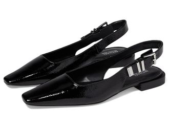 Michael Kors Darrington Sling Flat High Womens Heels Black : 7.5 M, Faux Leather