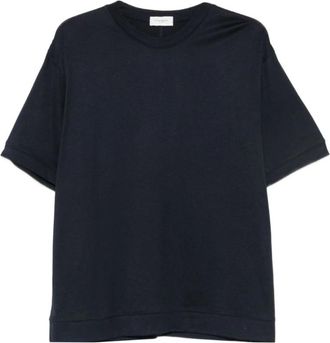 Paolo Pecora T-shirts en Poloshirts - Heren - T-shirts - Blauw - L - Tops