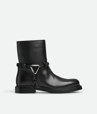 Bottega Veneta James Ankle Boot - Black - Woman - 36_5 - 80% Calfskin & 20% Lambskin