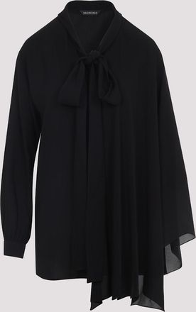 Balenciaga Scarf Blouse